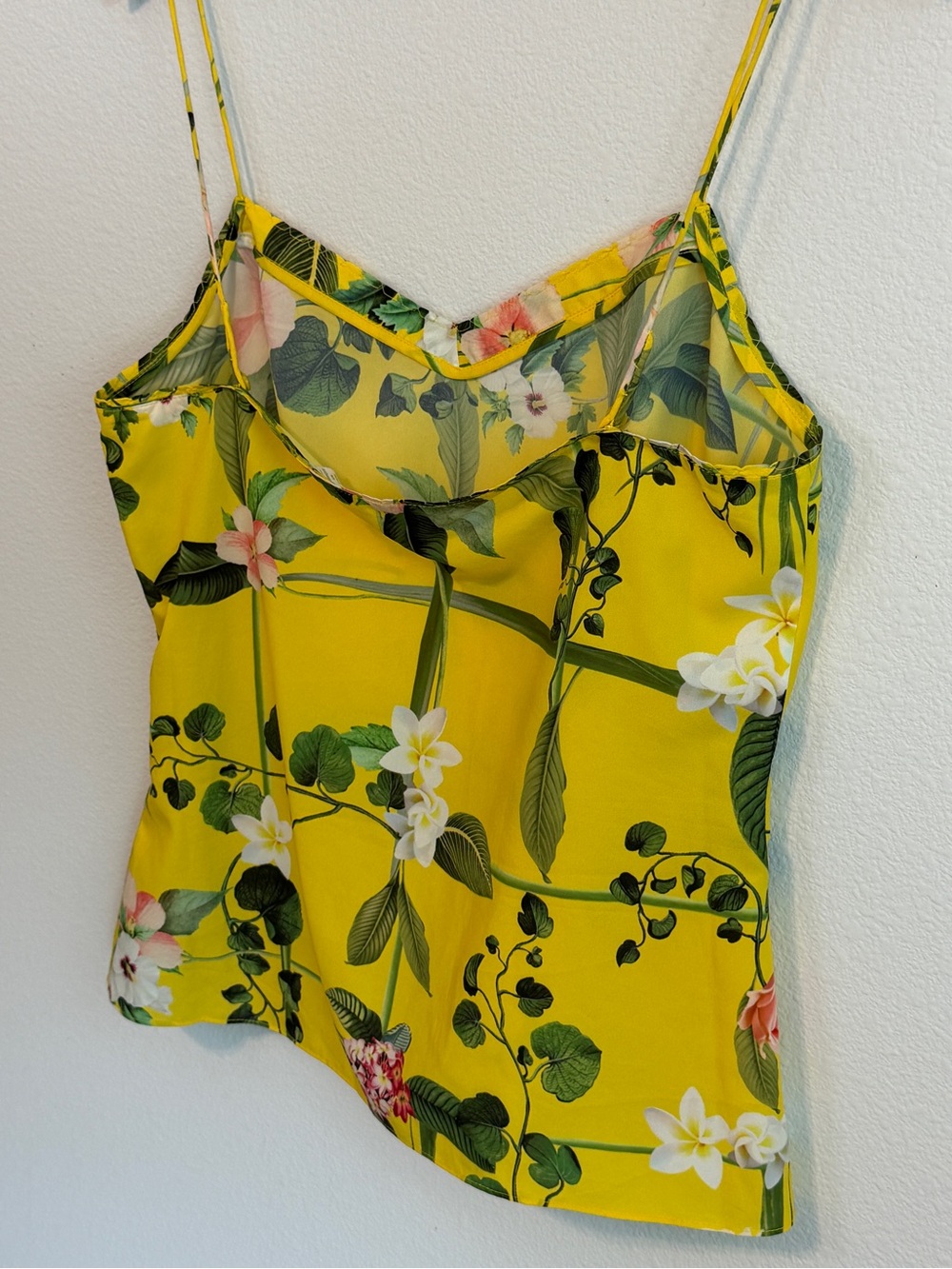 Ted Baker Yellow Floral Spaghetti-Strap Camisole - Picture 4 of 7